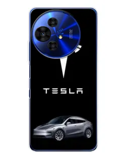 Чехол для TCL 50 NxtPaper с картинкой «Tesla Model Y» Чехол для TCL 50 NxtPaper с картинкой «Tesla Model Y»