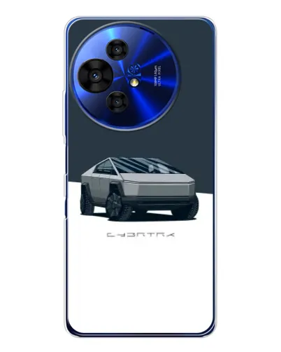 Чехол для TCL 50 NxtPaper с картинкой «Серебристый Cybertruck Tesla» Чехол для TCL 50 NxtPaper с картинкой «Серебристый Cybertruck Tesla»