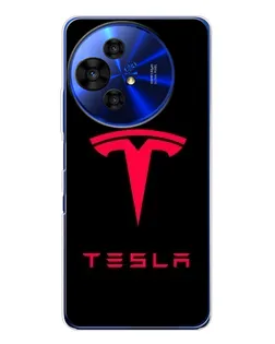 Чехол для TCL 50 NxtPaper с картинкой «Tesla Red Logo» Чехол для TCL 50 NxtPaper с картинкой «Tesla Red Logo»