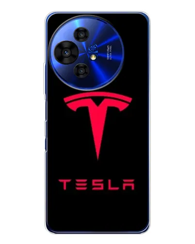 Чехол для TCL 50 NxtPaper с картинкой «Tesla Red Logo» Чехол для TCL 50 NxtPaper с картинкой «Tesla Red Logo»