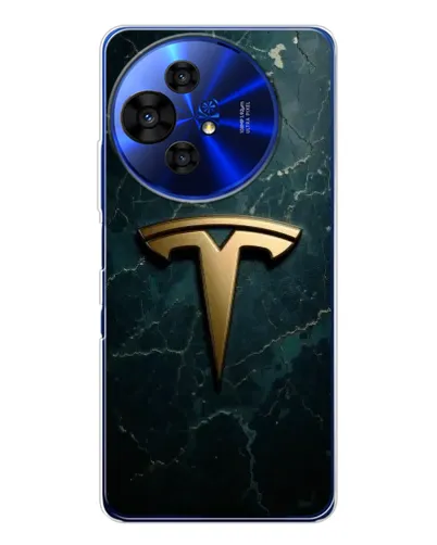 Чехол для TCL 50 NxtPaper с картинкой «Мраморная Tesla Gold» Чехол для TCL 50 NxtPaper с картинкой «Мраморная Tesla Gold»