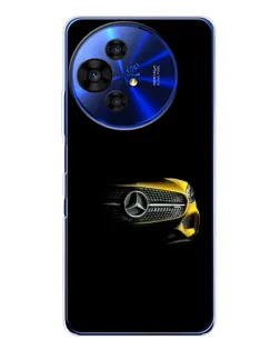 Чехол для TCL 50 NxtPaper с картинкой «Mercedes — ретро стиль»