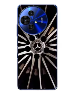 Чехол для TCL 50 NxtPaper с картинкой «Диск Mercedes»