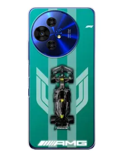 Чехол для TCL 50 NxtPaper с картинкой «Mercedes AMG Petronas»