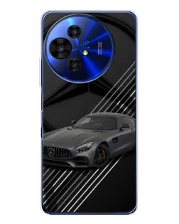 Чехол для TCL 50 NxtPaper с картинкой «Mercedes AMG — графика»