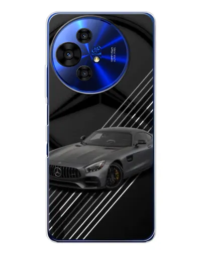 Чехол для TCL 50 NxtPaper с картинкой «Mercedes AMG — графика» Чехол для TCL 50 NxtPaper с картинкой «Mercedes AMG — графика»