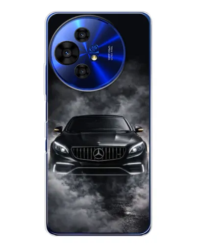 Чехол для TCL 50 NxtPaper с картинкой «Mercedes в дыму» Чехол для TCL 50 NxtPaper с картинкой «Mercedes в дыму»
