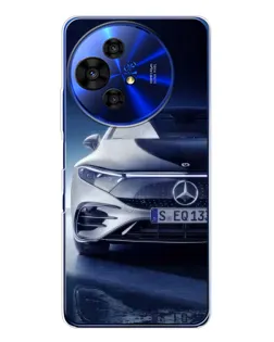 Чехол для TCL 50 NxtPaper с картинкой «Mercedes EQ — будущее»