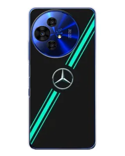 Чехол для TCL 50 NxtPaper с картинкой «Спортивные линии Mercedes» Чехол для TCL 50 NxtPaper с картинкой «Спортивные линии Mercedes»