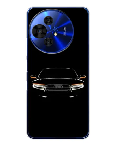 Чехол для TCL 50 NxtPaper с картинкой «Audi — ночной контур» Чехол для TCL 50 NxtPaper с картинкой «Audi — ночной контур»