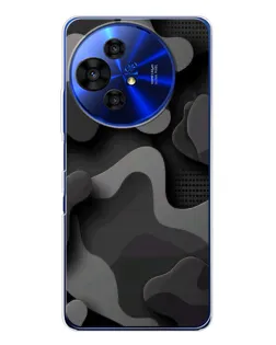 Чехол для TCL 50 NxtPaper с картинкой «Темный абстрактный камуфляж» Чехол для TCL 50 NxtPaper с картинкой «Темный абстрактный камуфляж»