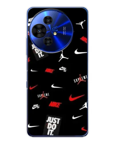 Чехол для TCL 50 Pro NxtPaper с картинкой «Nike Mix Pattern» Чехол для TCL 50 Pro NxtPaper с картинкой «Nike Mix Pattern»