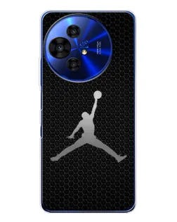 Чехол для TCL 50 Pro NxtPaper с картинкой «Jordan Dark Carbon» Чехол для TCL 50 Pro NxtPaper с картинкой «Jordan Dark Carbon»