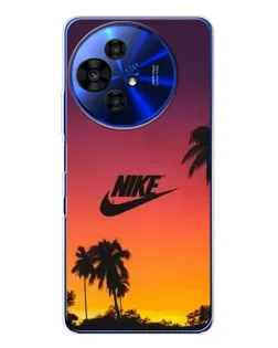 Чехол для TCL 50 Pro NxtPaper с картинкой «Nike на закате солнца» Чехол для TCL 50 Pro NxtPaper с картинкой «Nike на закате солнца»