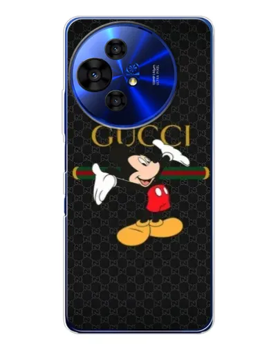 Чехол для TCL 50 Pro NxtPaper с картинкой «Микки Маус Gucci» Чехол для TCL 50 Pro NxtPaper с картинкой «Микки Маус Gucci»