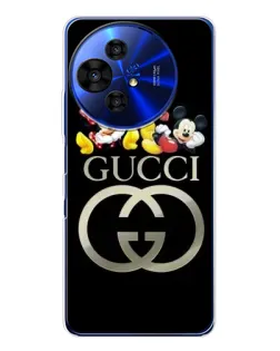 Чехол для TCL 50 Pro NxtPaper с картинкой «Gucci — герои Disney»