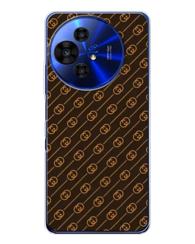 Чехол для TCL 50 Pro NxtPaper с картинкой «Gucci — золотые диагонали» Чехол для TCL 50 Pro NxtPaper с картинкой «Gucci — золотые диагонали»