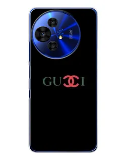 Чехол для TCL 50 Pro NxtPaper с картинкой «Gucci — красный градиент»