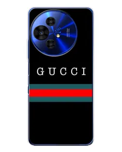 Чехол для TCL 50 Pro NxtPaper с картинкой «Gucci — красный пояс»