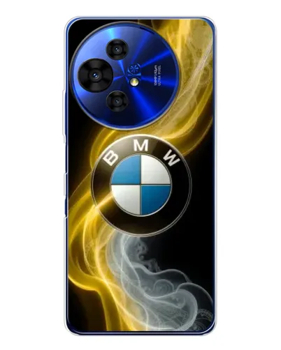 Чехол для TCL 50 Pro NxtPaper с картинкой «Золотистый дым BMW» Чехол для TCL 50 Pro NxtPaper с картинкой «Золотистый дым BMW»