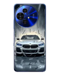 Чехол для TCL 50 Pro NxtPaper с картинкой «BMW в свете фар» Чехол для TCL 50 Pro NxtPaper с картинкой «BMW в свете фар»