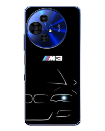 Чехол для TCL 50 Pro NxtPaper с картинкой «Минималистичный принт BMW M3» Чехол для TCL 50 Pro NxtPaper с картинкой «Минималистичный принт BMW M3»