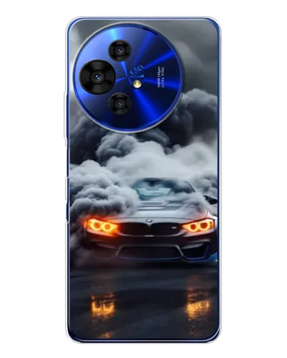 Чехол для TCL 50 Pro NxtPaper с картинкой «BMW в дыму» Чехол для TCL 50 Pro NxtPaper с картинкой «BMW в дыму»