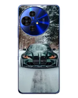 Чехол для TCL 50 Pro NxtPaper с картинкой «BMW в зимнем лесу» Чехол для TCL 50 Pro NxtPaper с картинкой «BMW в зимнем лесу»