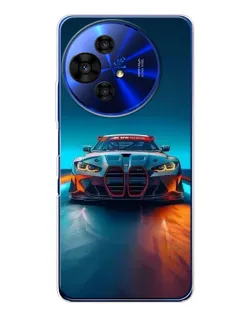 Чехол для TCL 50 Pro NxtPaper с картинкой «BMW — огни неона» Чехол для TCL 50 Pro NxtPaper с картинкой «BMW — огни неона»