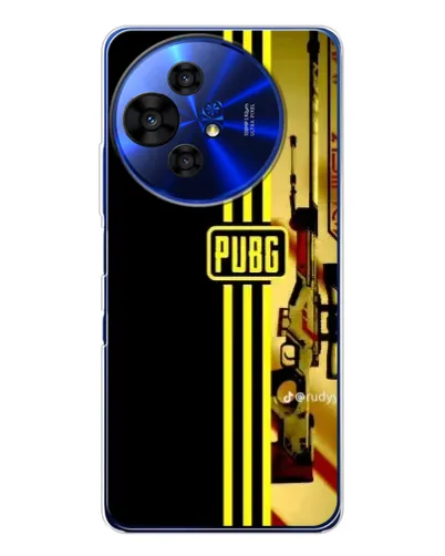 Чехол для TCL 50 Pro NxtPaper с картинкой «PUBG — камуфляжный шлем»