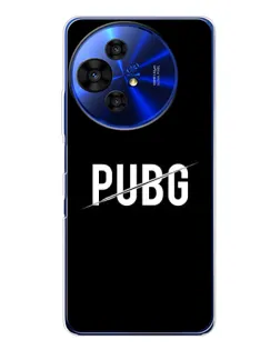 Чехол для TCL 50 Pro NxtPaper с картинкой «PUBG — белый логотип»