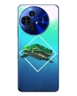 Чехол для TCL 50 Pro NxtPaper с картинкой «Черепаха Minecraft» Чехол для TCL 50 Pro NxtPaper с картинкой «Черепаха Minecraft»