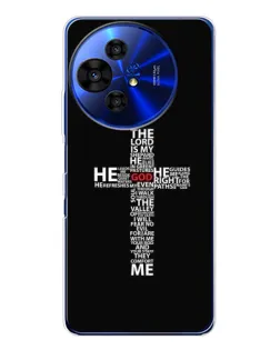 Чехол для TCL 50 Pro NxtPaper с картинкой «Текстовый крест» Чехол для TCL 50 Pro NxtPaper с картинкой «Текстовый крест»