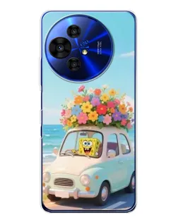 Чехол для TCL 50 Pro NxtPaper с картинкой «Автомобильное путешествие»