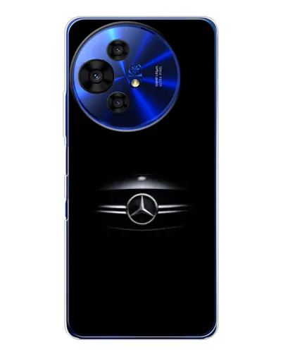 Чехол для TCL 50 Pro NxtPaper с картинкой «Mercedes — абстрактные линии»