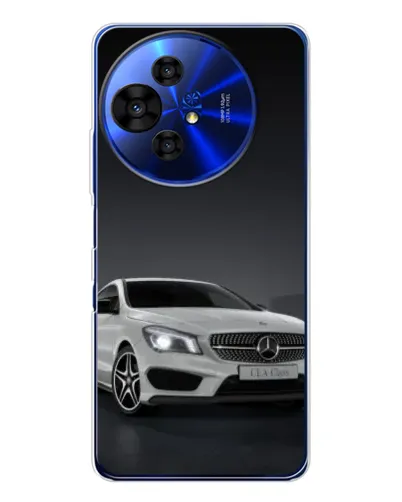 Чехол для TCL 50 Pro NxtPaper с картинкой «Mercedes AMG GT Silver»