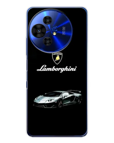 Чехол для TCL 50 Pro NxtPaper с картинкой «Логотип Lamborghini классика»