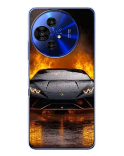 Чехол для TCL 50 Pro NxtPaper с картинкой «Lamborghini в огне» Чехол для TCL 50 Pro NxtPaper с картинкой «Lamborghini в огне»