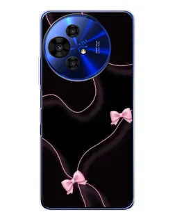Чехол для TCL 50 Pro NxtPaper с картинкой «Розовые ленты»