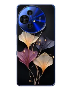 Чехол для TCL 50 Pro NxtPaper с картинкой «Лиловые цветы грации»