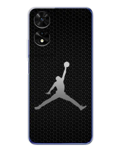 Чехол для TCL 505 с картинкой «Jordan Dark Carbon»