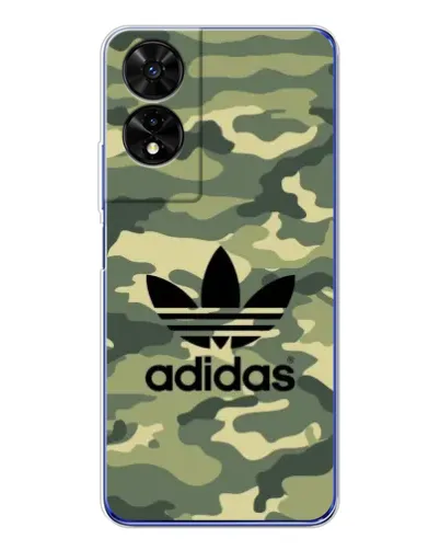 Чехол для TCL 505 с картинкой «Милитари стиль Adidas»
