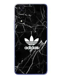 Чехол для TCL 505 с картинкой «Белый мрамор Adidas»