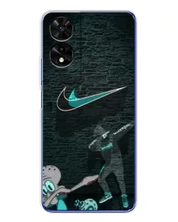 Чехол для TCL 505 с картинкой «Спортивный арт Nike»