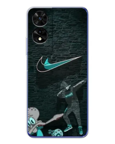 Чехол для TCL 505 с картинкой «Спортивный арт Nike»