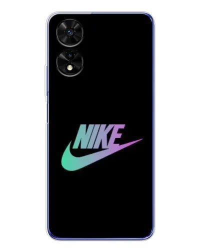 Чехол для TCL 505 с картинкой «Nike — городская ночь»