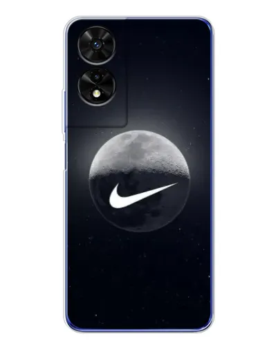 Чехол для TCL 505 с картинкой «Nike в стиле граффити» Чехол для TCL 505 с картинкой «Nike в стиле граффити»