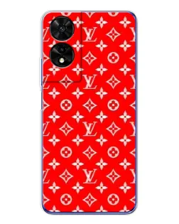 Чехол для TCL 505 с картинкой «Яркий паттерн LV» Чехол для TCL 505 с картинкой «Яркий паттерн LV»