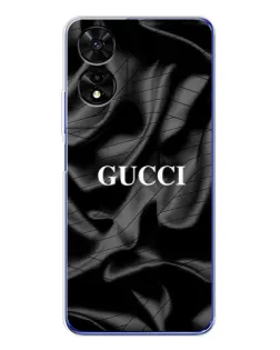 Чехол для TCL 505 с картинкой «Gucci — шелковые волны» Чехол для TCL 505 с картинкой «Gucci — шелковые волны»
