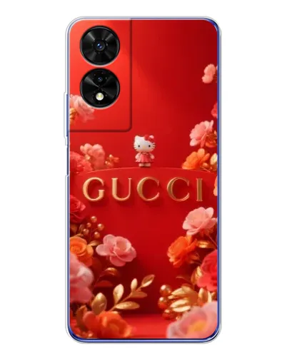 Чохол для TCL 505 з картинкою «Gucci — золотий сад»
